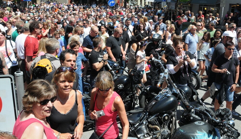 Hells-Angels-Heirat in Reutlingen