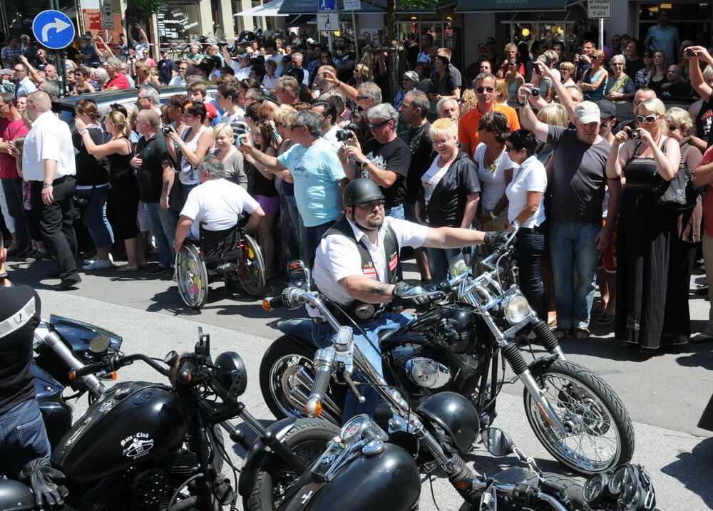Hells-Angels-Heirat in Reutlingen