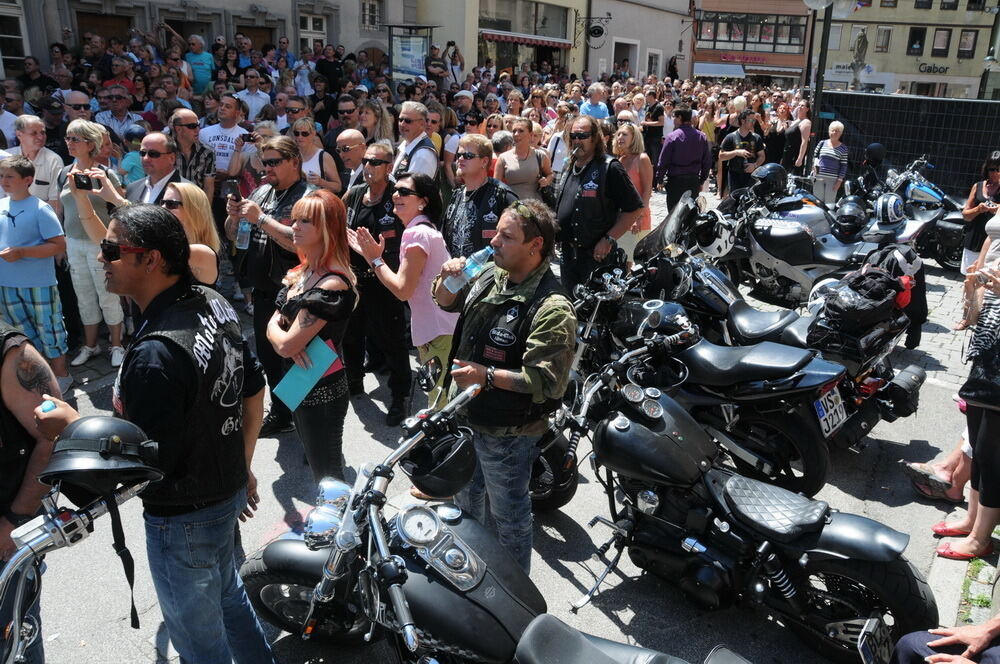 Hells-Angels-Heirat in Reutlingen