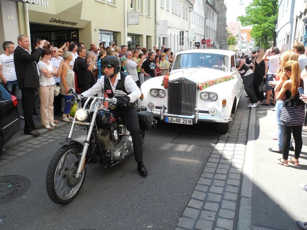 Hells-Angels-Heirat in Reutlingen