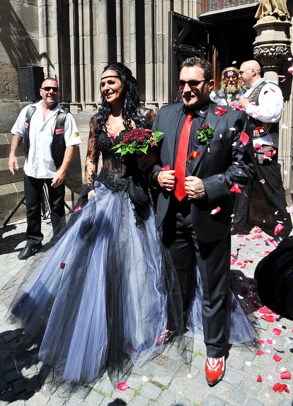 Hells-Angels-Heirat in Reutlingen