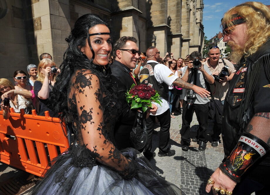 Hells-Angels-Heirat in Reutlingen