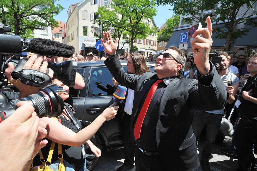 Hells-Angels-Heirat in Reutlingen