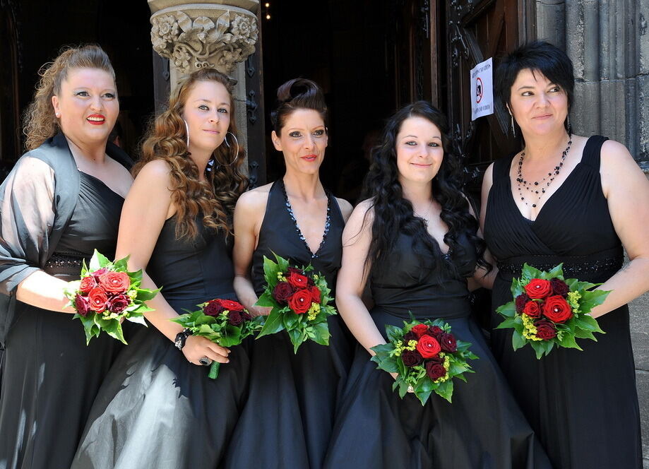 Hells-Angels-Heirat in Reutlingen