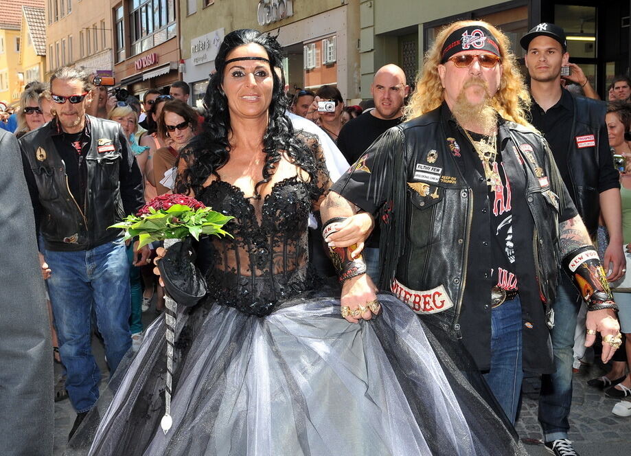 Hells-Angels-Heirat in Reutlingen