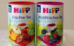 Zur «dreistesten Werbelüge» des Jahres gekürt: Instant-Tees für Kleinkinder der Firma Hipp. Foto: Armin Weigel