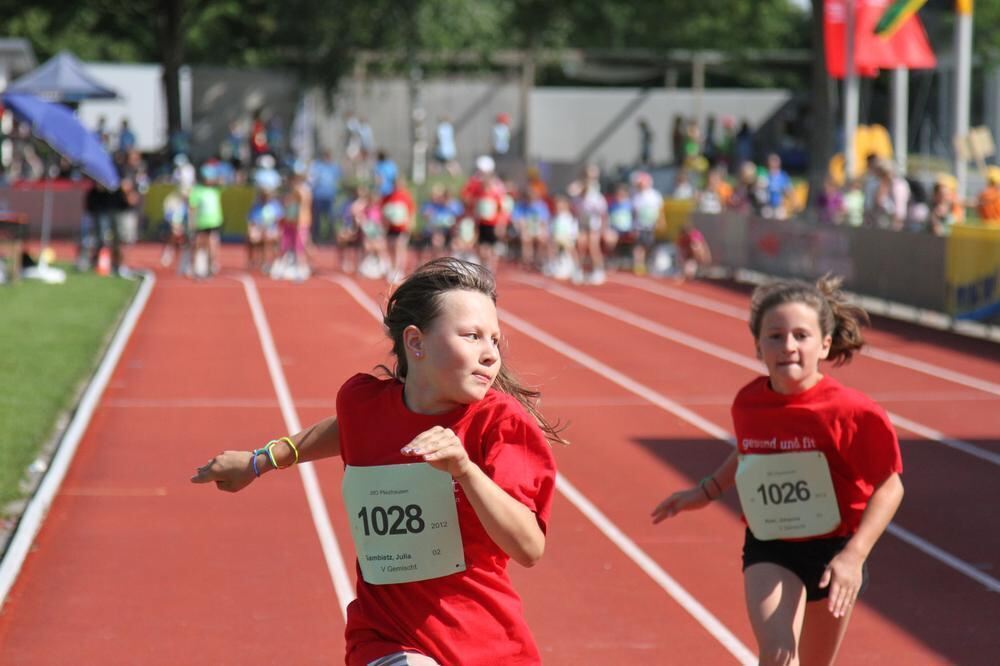 Jugend trainiert für Olympia Pliezhausen Juni 2012