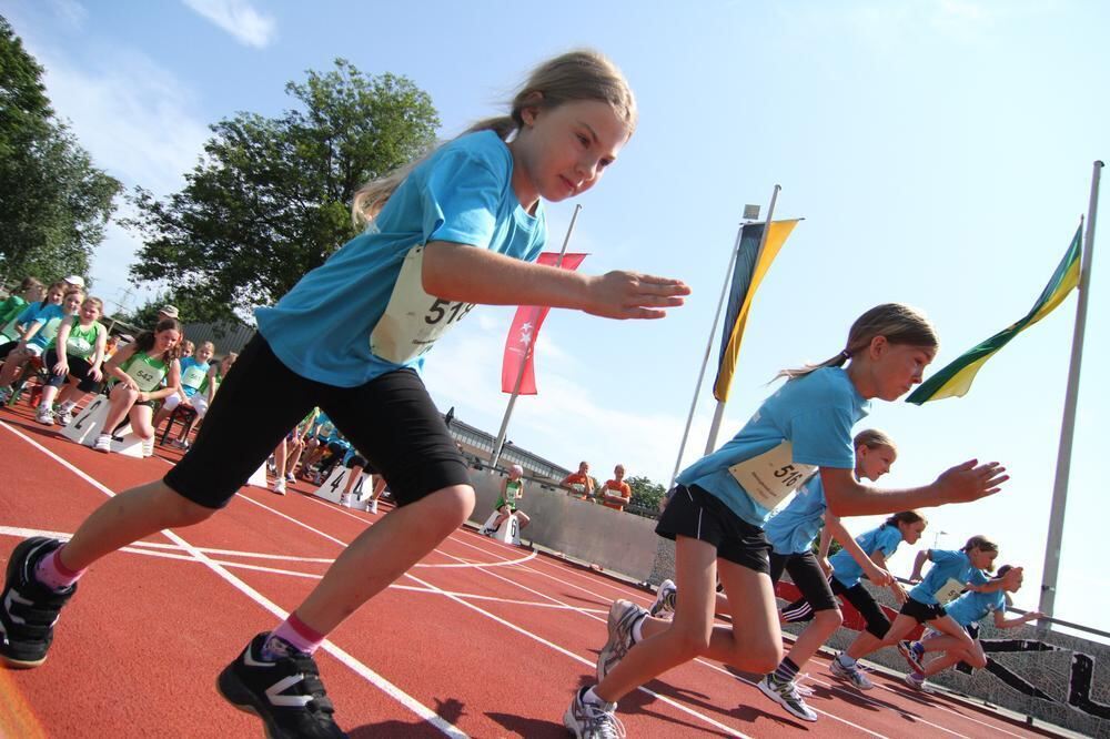 Jugend trainiert für Olympia Pliezhausen Juni 2012
