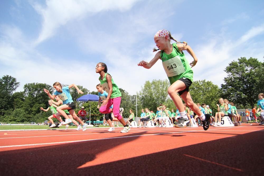 Jugend trainiert für Olympia Pliezhausen Juni 2012