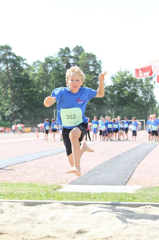 Jugend trainiert für Olympia Pliezhausen Juni 2012