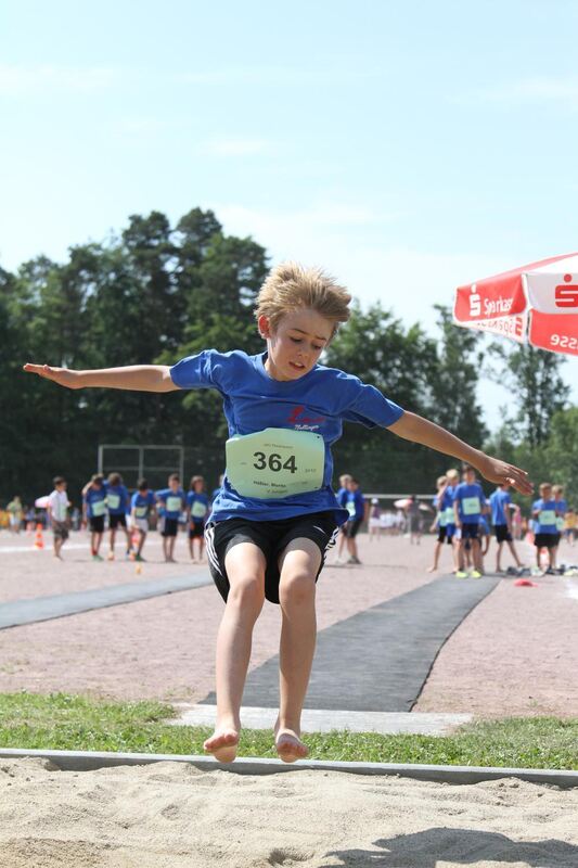 Jugend trainiert für Olympia Pliezhausen Juni 2012