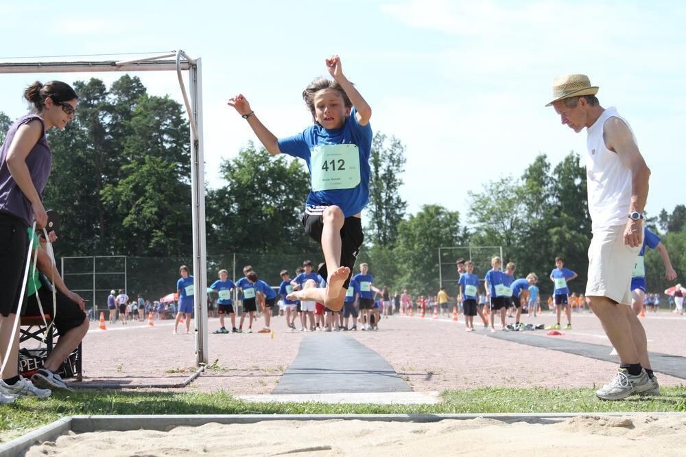 Jugend trainiert für Olympia Pliezhausen Juni 2012