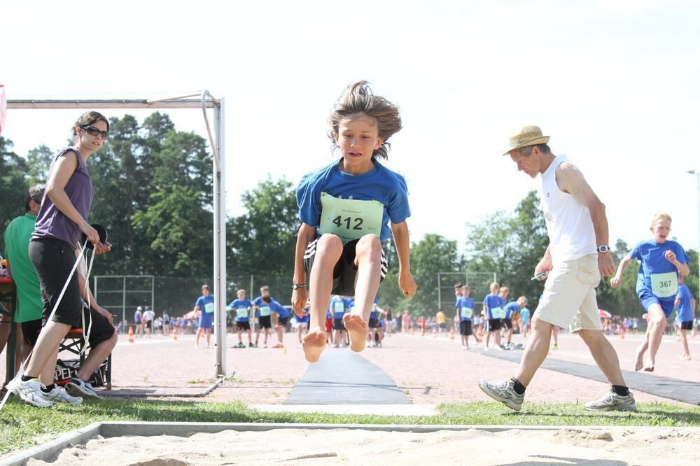 Jugend trainiert für Olympia Pliezhausen Juni 2012