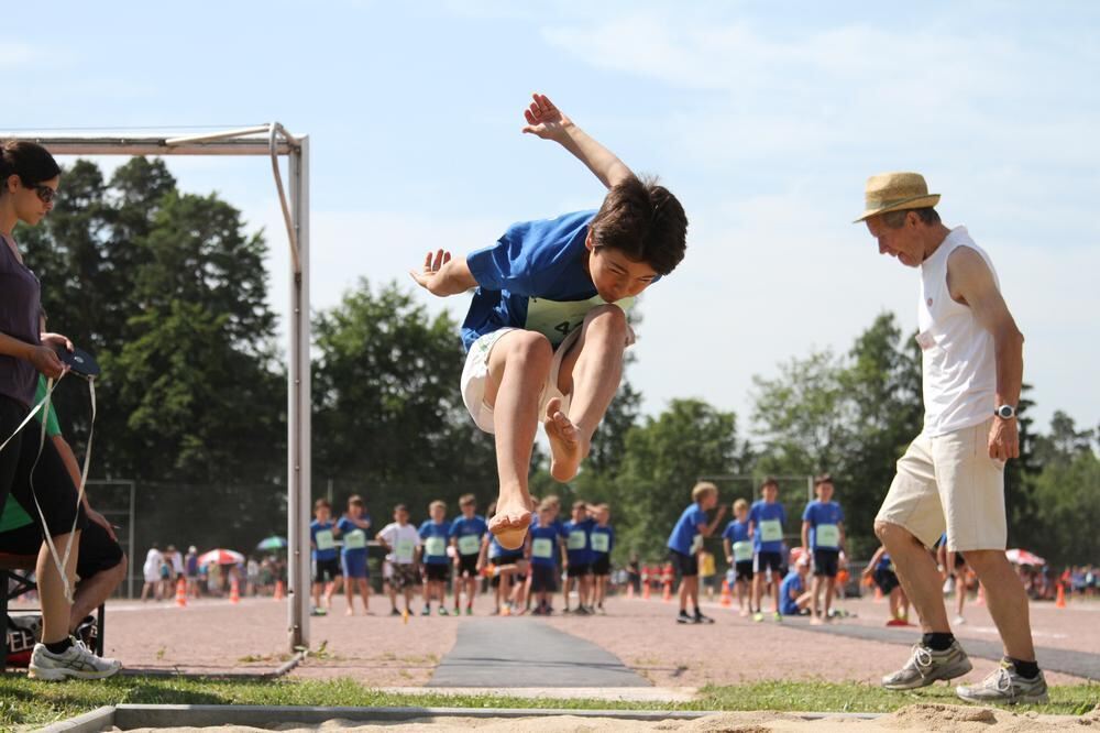 Jugend trainiert für Olympia Pliezhausen Juni 2012