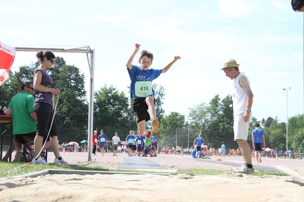 Jugend trainiert für Olympia Pliezhausen Juni 2012