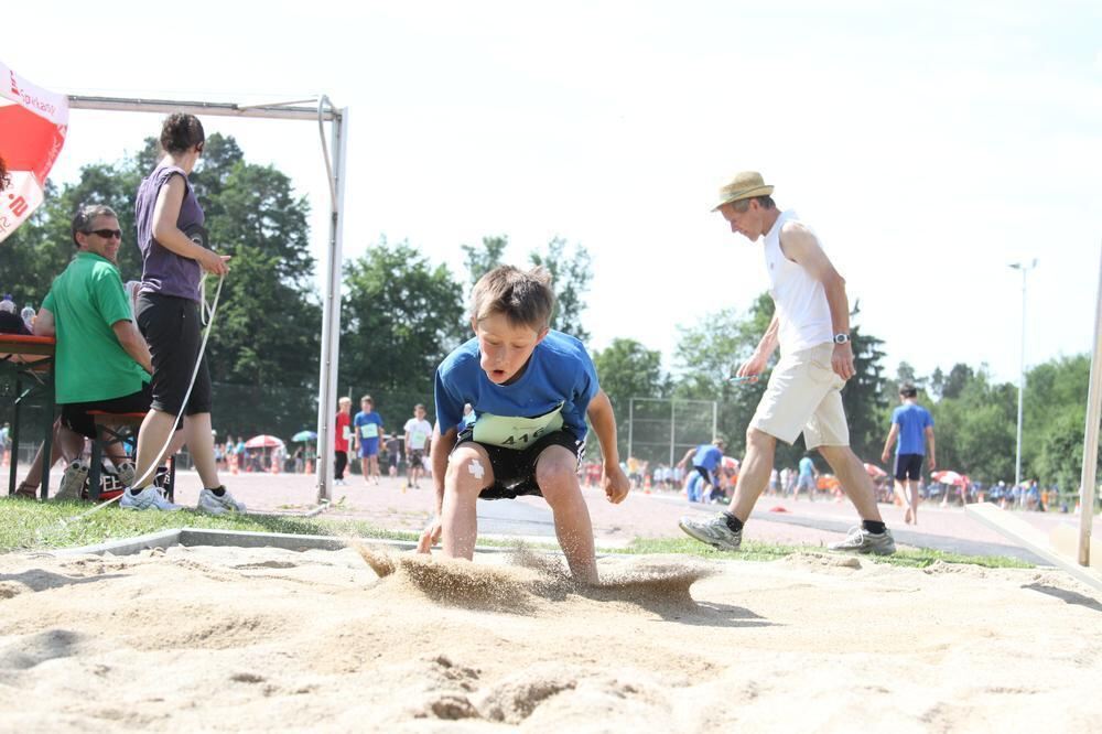 Jugend trainiert für Olympia Pliezhausen Juni 2012