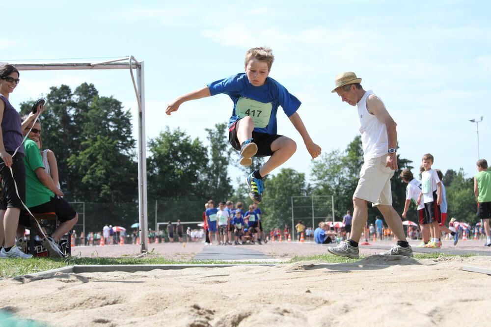 Jugend trainiert für Olympia Pliezhausen Juni 2012