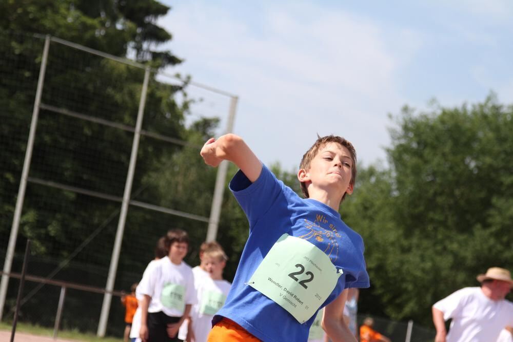 Jugend trainiert für Olympia Pliezhausen Juni 2012
