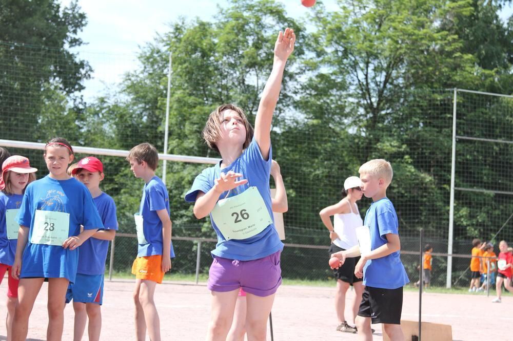Jugend trainiert für Olympia Pliezhausen Juni 2012