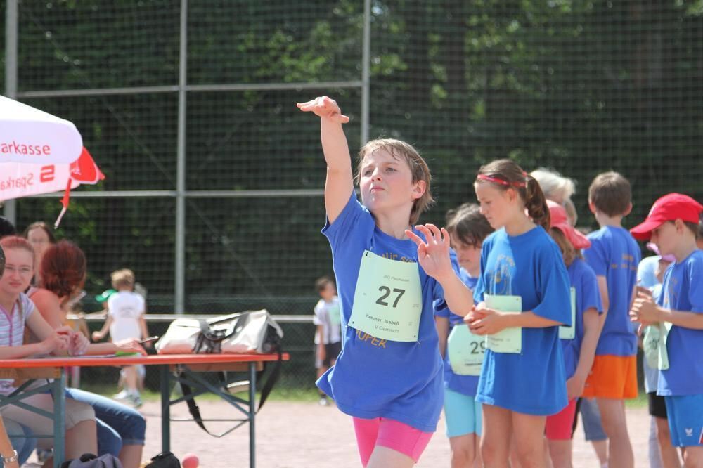 Jugend trainiert für Olympia Pliezhausen Juni 2012