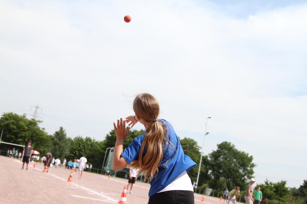Jugend trainiert für Olympia Pliezhausen Juni 2012