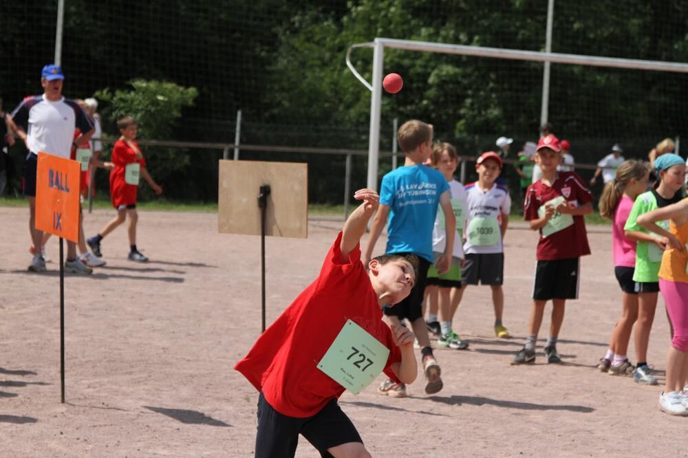 Jugend trainiert für Olympia Pliezhausen Juni 2012
