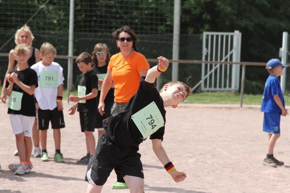 Jugend trainiert für Olympia Pliezhausen Juni 2012