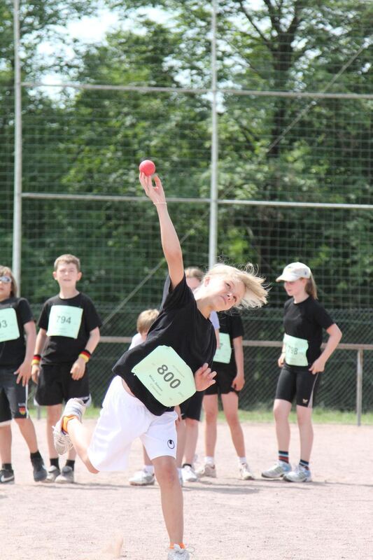 Jugend trainiert für Olympia Pliezhausen Juni 2012