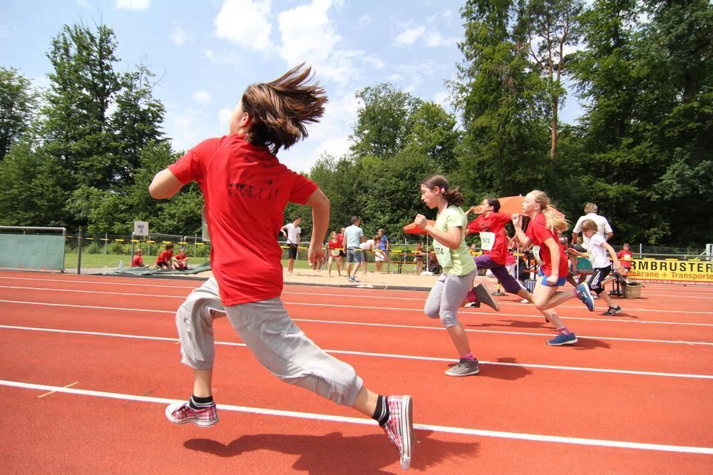 Jugend trainiert für Olympia Pliezhausen Juni 2012