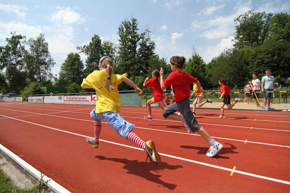 Jugend trainiert für Olympia Pliezhausen Juni 2012