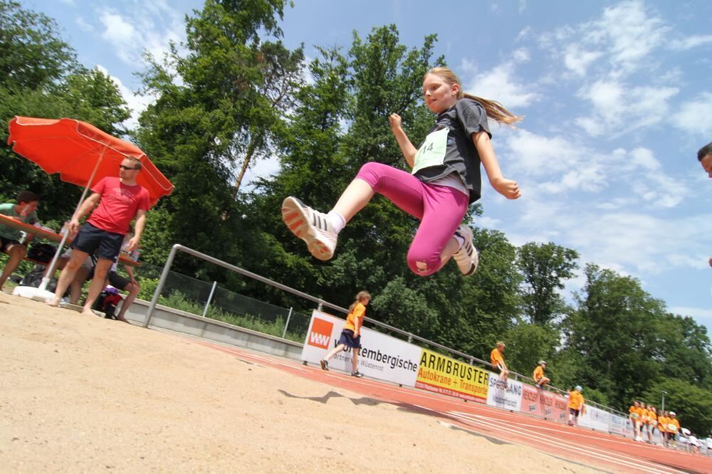 Jugend trainiert für Olympia Pliezhausen Juni 2012