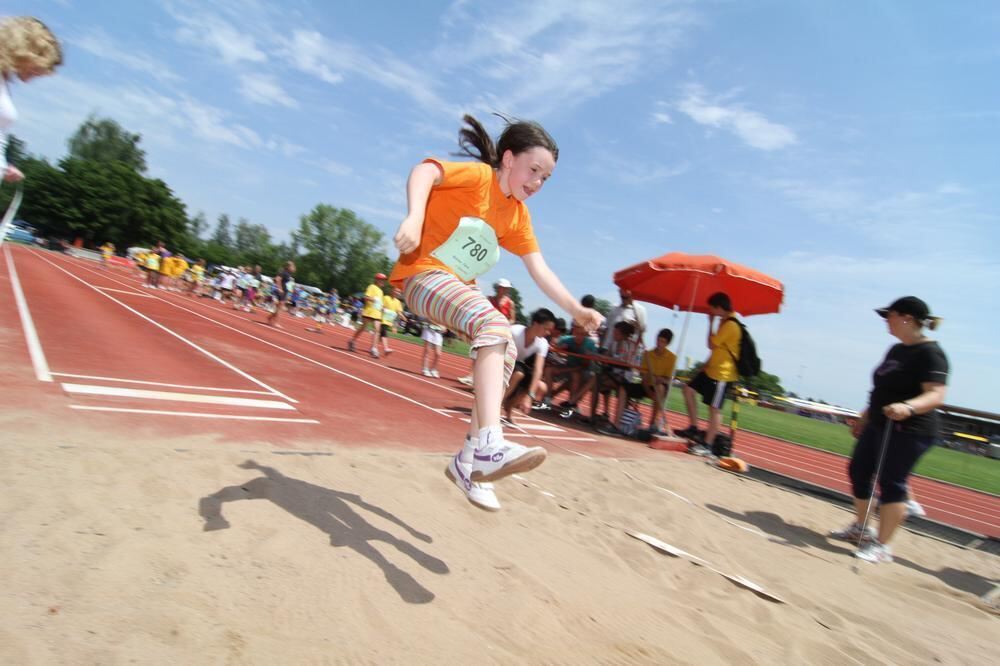 Jugend trainiert für Olympia Pliezhausen Juni 2012