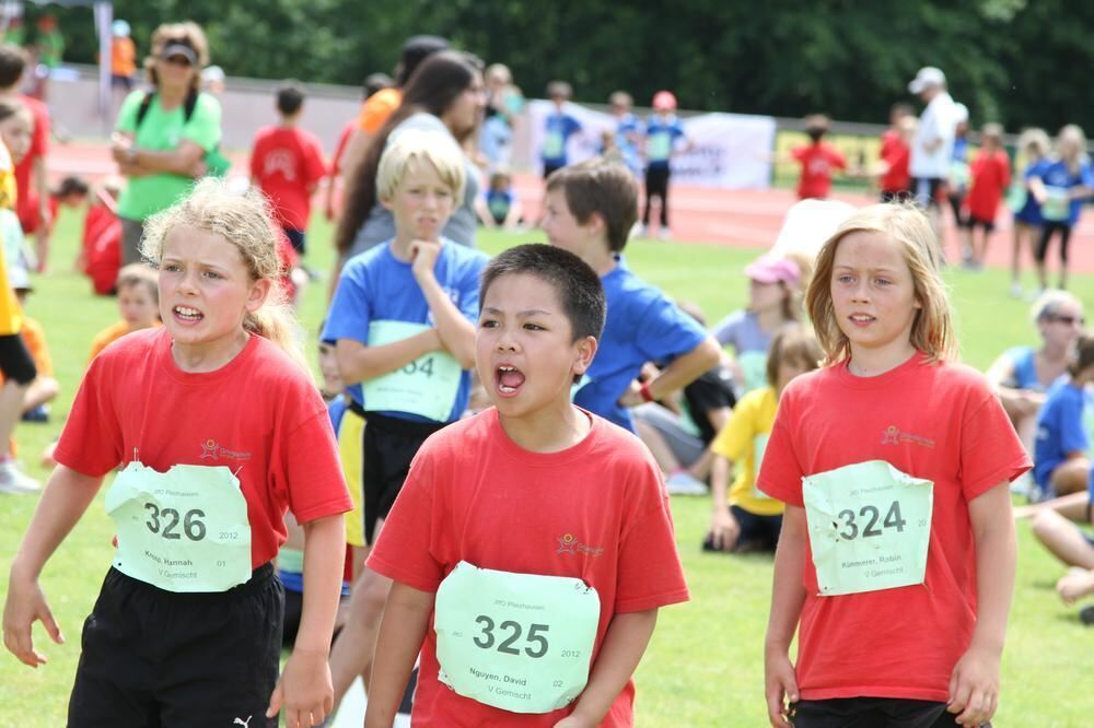 Jugend trainiert für Olympia Pliezhausen Juni 2012