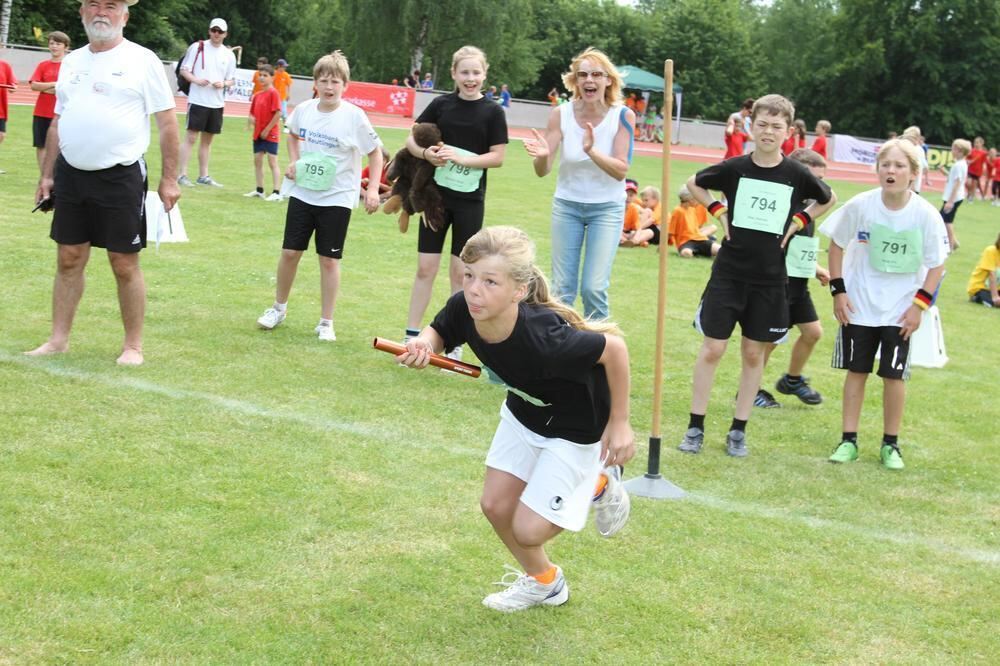 Jugend trainiert für Olympia Pliezhausen Juni 2012