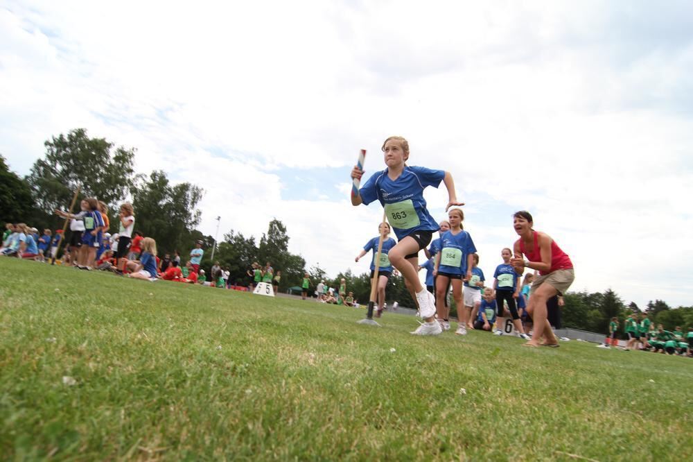 Jugend trainiert für Olympia Pliezhausen Juni 2012