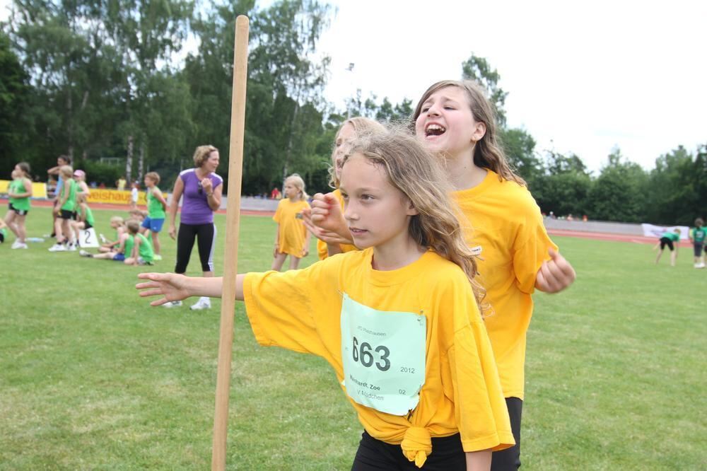 Jugend trainiert für Olympia Pliezhausen Juni 2012