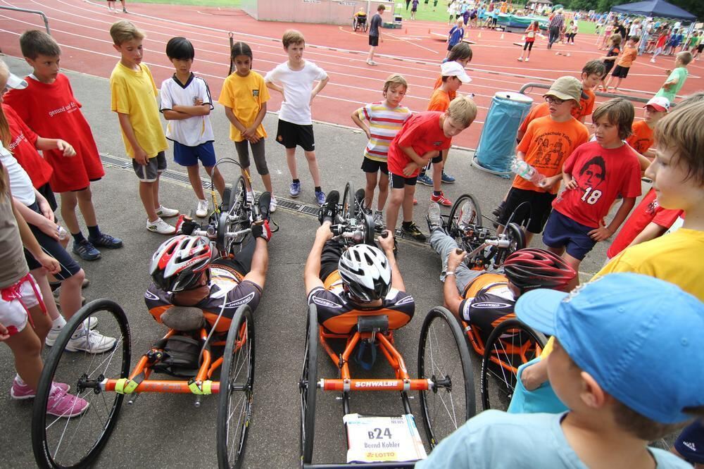 Jugend trainiert für Olympia Pliezhausen Juni 2012