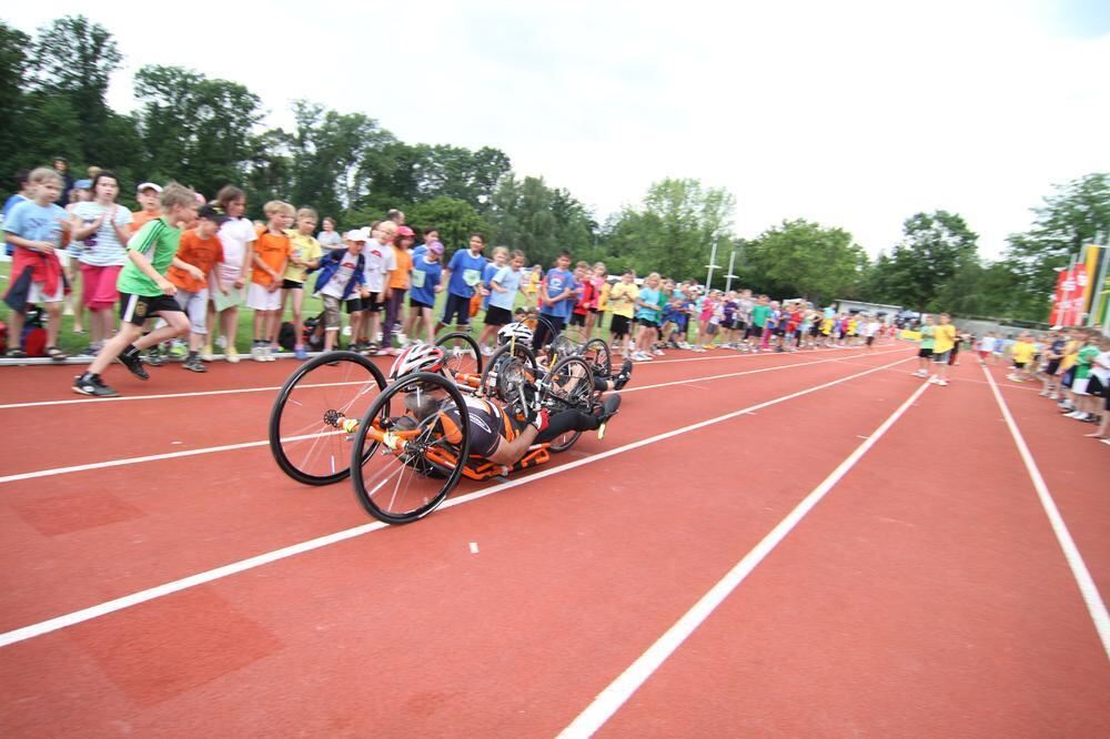 Jugend trainiert für Olympia Pliezhausen Juni 2012