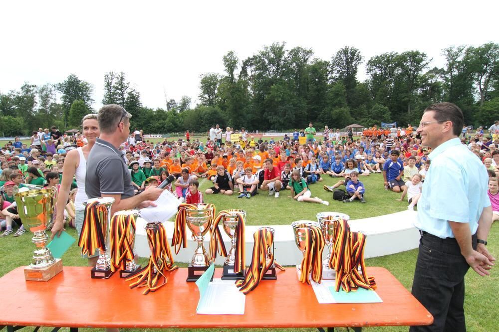 Jugend trainiert für Olympia Pliezhausen Juni 2012