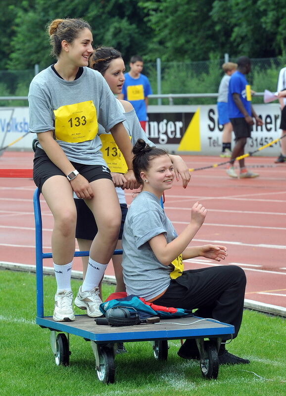 Jugend trainiert für Olympia Pliezhausen Juni 2012