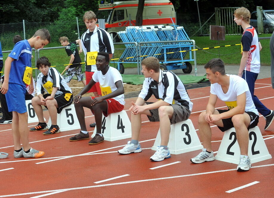 Jugend trainiert für Olympia Pliezhausen Juni 2012