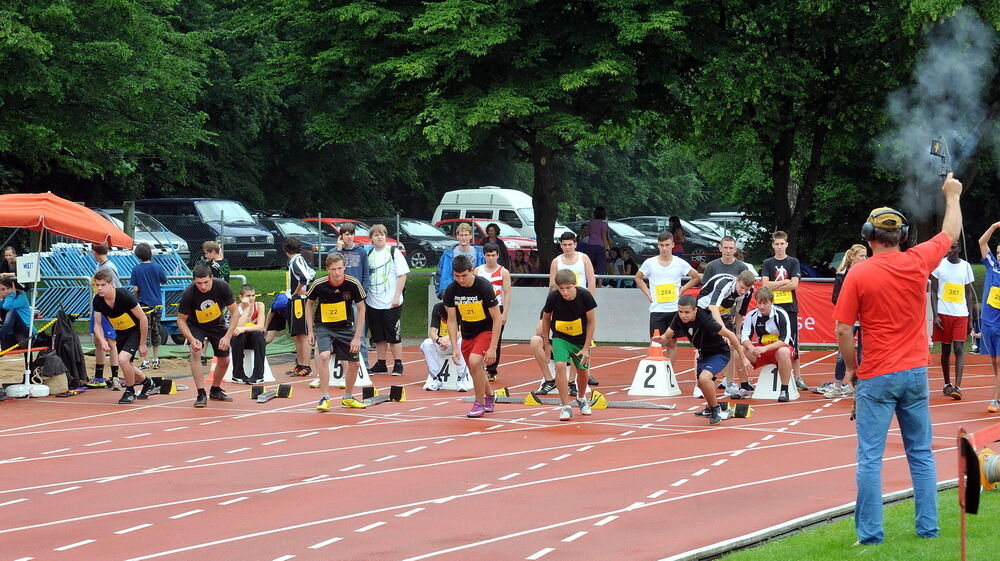 Jugend trainiert für Olympia Pliezhausen Juni 2012