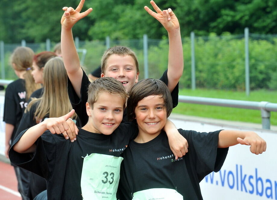 Jugend trainiert für Olympia Pliezhausen Juni 2012