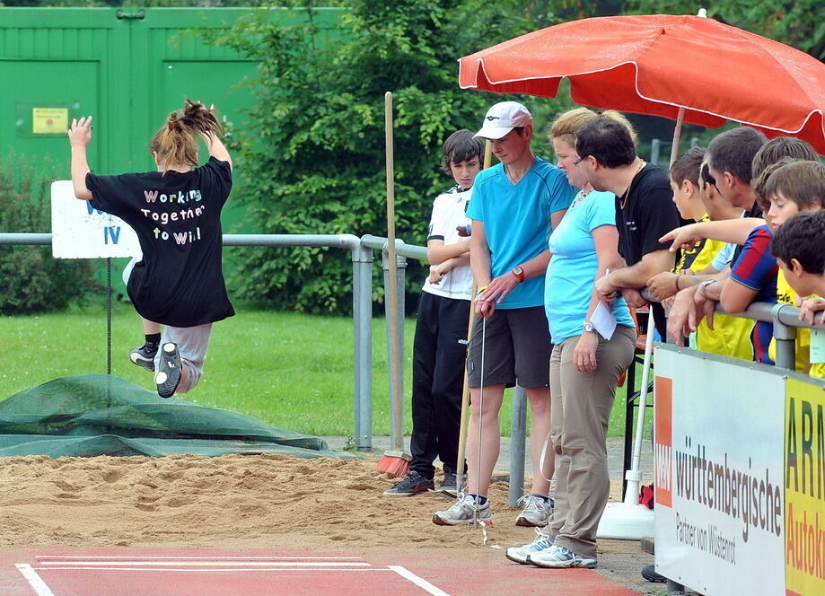 Jugend trainiert für Olympia Pliezhausen Juni 2012