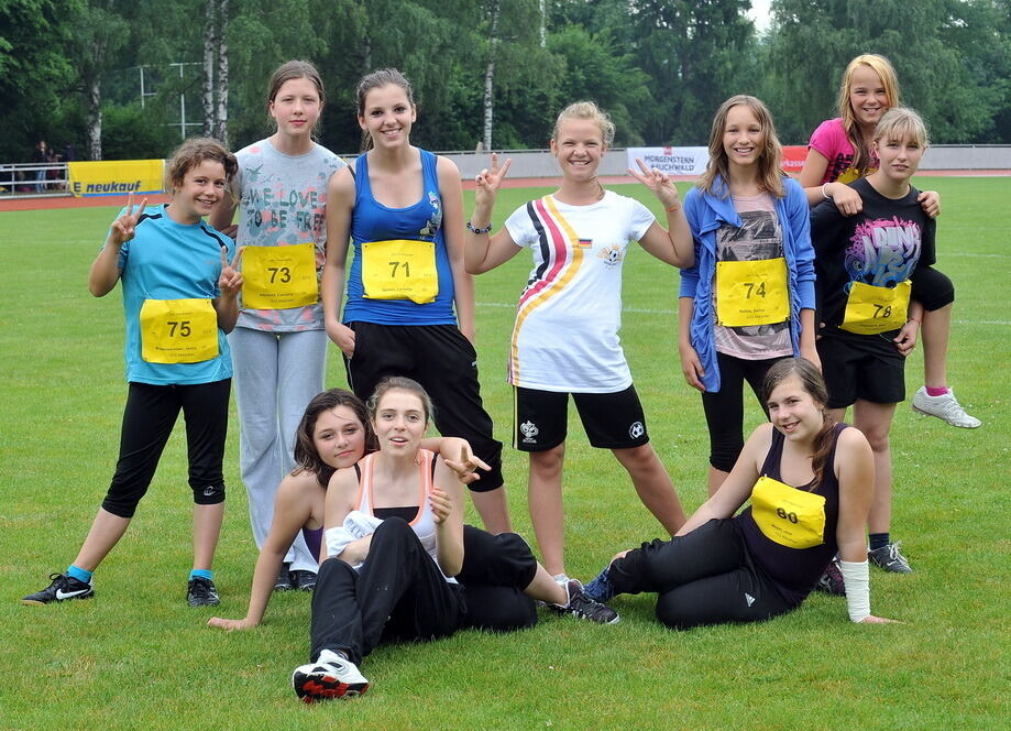 Jugend trainiert für Olympia Pliezhausen Juni 2012
