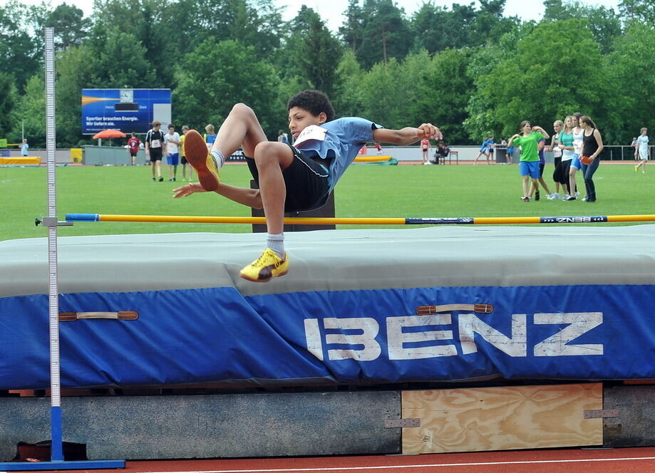 Jugend trainiert für Olympia Pliezhausen Juni 2012