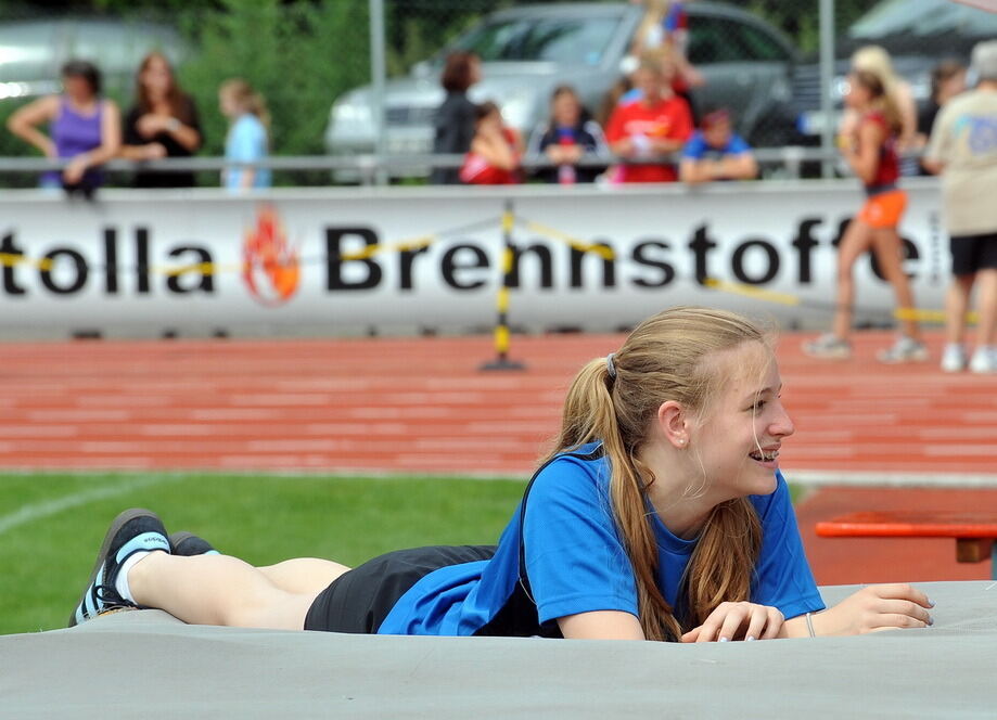 Jugend trainiert für Olympia Pliezhausen Juni 2012