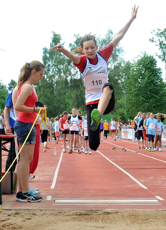 Jugend trainiert für Olympia Pliezhausen Juni 2012