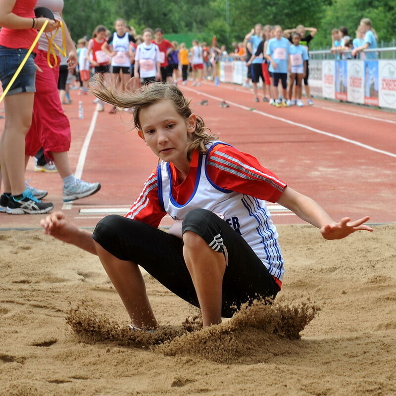 Jugend trainiert für Olympia Pliezhausen Juni 2012