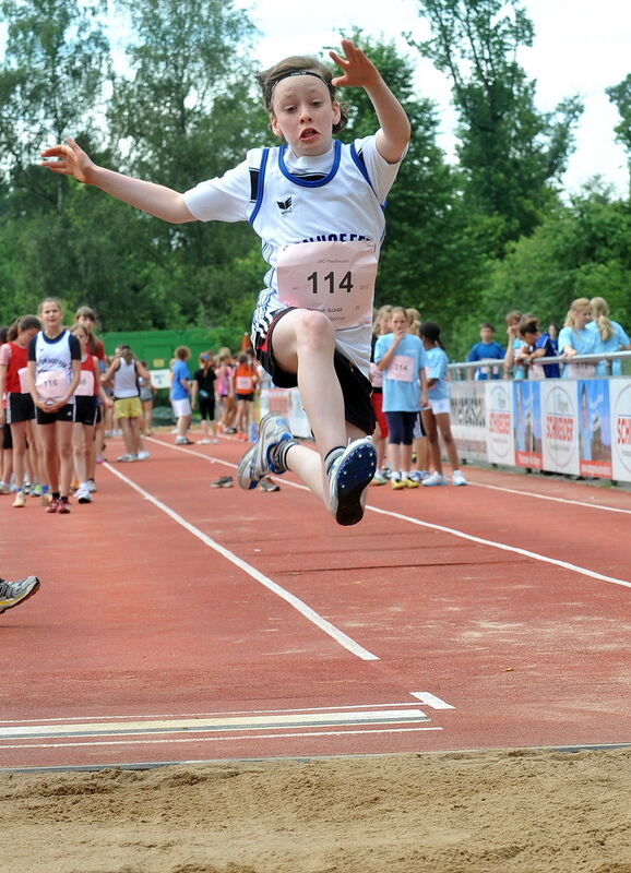 Jugend trainiert für Olympia Pliezhausen Juni 2012
